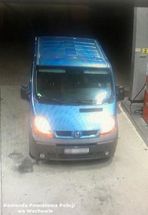 wizerunek sprawcy kradzieży paliwa