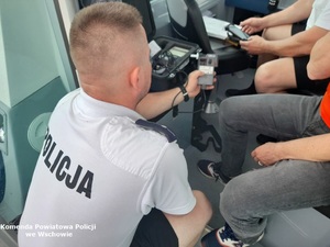 zdjęcia policyjnych wodniaków