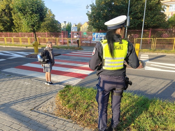 Bezpieczeństwo pieszych pod lupą wschowskich policjantów