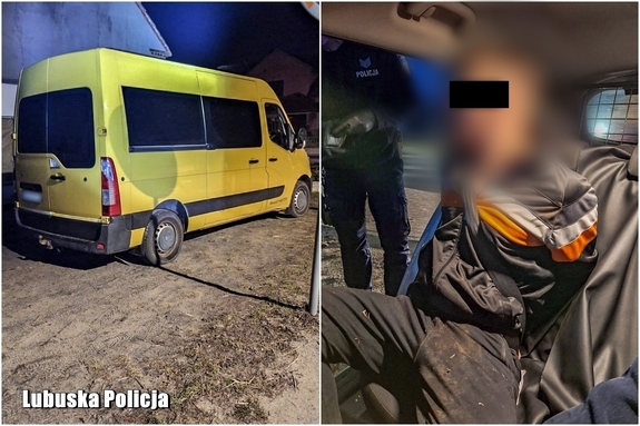 Kradzież busa, potrącenie pieszego i złamanie sądowego zakazu – 30-latek zatrzymany przez policjantów